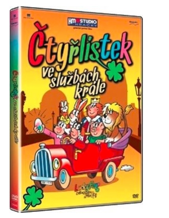 DVD Čtyřlístek ve službách krále